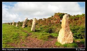 Nine Maidens stone row